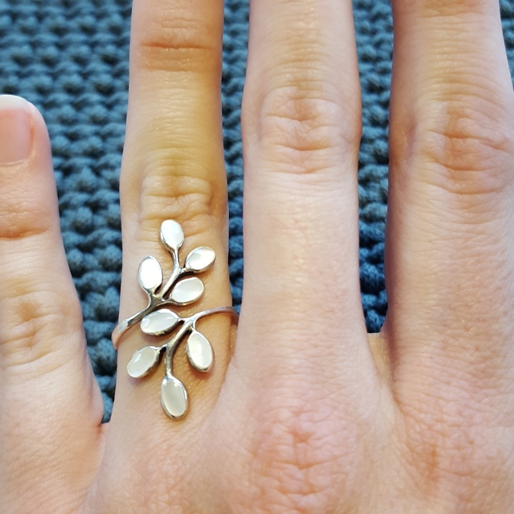 Shell Pearl Ring